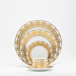 Royal Limoges   Tabletop   Dinnerware - Royal Limoges Oasis White 5 piece place setting