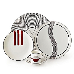 Puiforcat   TableTop   Dinnerware - Puiforcat Initiales 5 Pc Place Setting