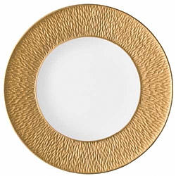 Raynaud   Tabletop   Dinnerware - Raynaud Mineral Irise Yellow Gold  Dinner Plate