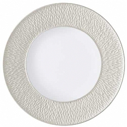 Raynaud   Tabletop   Dinnerware - Raynaud Mineral Irise Pearl Grey Dinner Plate