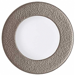 Raynaud   Tabletop   Dinnerware - Raynaud Mineral Irise Platinum Dinner Plate