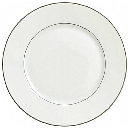 Raynaud   Tabletop   Dinnerware - Raynaud Serenite White Platinum American Dinner Plate