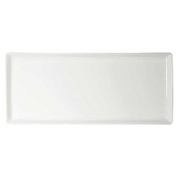Raynaud   Tabletop   Dinnerware - Raynaud Organics White Long Cake Plate