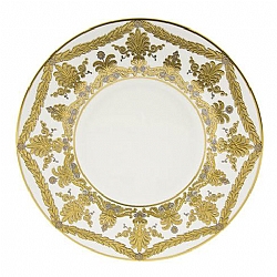 Royal Crown Derby   Tabletop   Dinnerware - Royal Crown Derby Pearl Palace Dinner Plate
