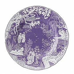 Royal Crown Derby   TableTop   Dinnerware - Royal Crown Derby Mikado Lavender Dinner Plate