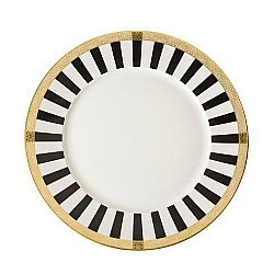 Royal Crown Derby   Tabletop   Dinnerware - Royal Crown Derby Satori Black Dinner Plate