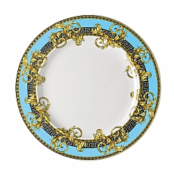 Versace   TableTop   Dinnerware - Versace Prestige Gala Blue Dinner Plate