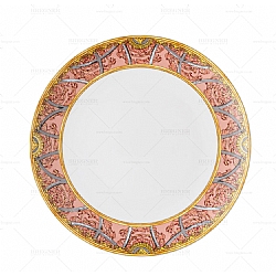 Versace   Tabletop   Dinnerware - Versace  La Scala del Palazzo Rosa Dinner Plate