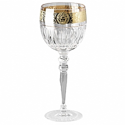 Versace   Tabletop   Drinkware - Versace Gala Prestige Medusa Clear Red Wine