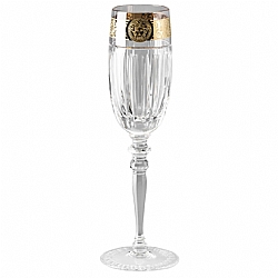Versace   Tabletop   Drinkware - Versace Gala Prestige Medusa Clear Champagne