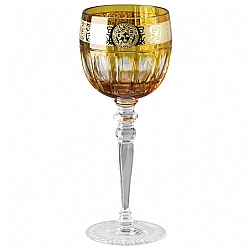 Versace   TableTop   Drinkware - Versace Gala Prestige Medusa Amber White Wine