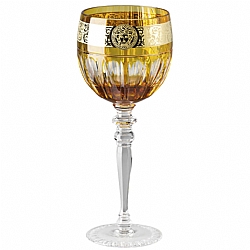 Versace   Tabletop   Drinkware - Versace Gala Prestige Medusa Amber Red Wine