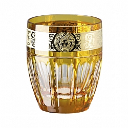 Versace   Tabletop   Drinkware - Versace Gala Prestige Medusa Amber Whiskey  DOF