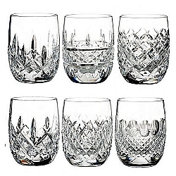 Waterford   TableTop   Barware - WATERFORD LISMORE CONNOISSEUR HERITAGE TUMBLER ROUNDED SET OF 6