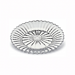 Baccarat   Dining   Table Accessories - Baccarat Mille Nuits Plate Clear, Large