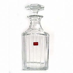 Baccarat   Dining   Decanters - Baccarat Harmonie Square Whiskey Decanter