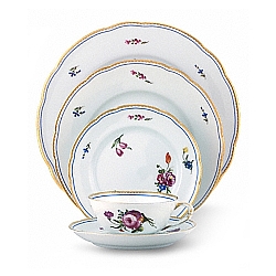 Bernardaud   TableTop   Dinnerware - Bernardaud A La Reine 5 Piece Place Setting