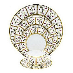 Bernardaud   Tabletop   Dinnerware - Bernardaud Roseraie 5 Piece Place Setting