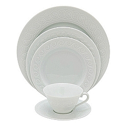 Bernardaud   Tabletop   Dinnerware - Bernardaud Louvre 5 Piece Place Setting