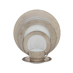 Philippe Deshoulieres   Tabletop   Dinnerware - Philippe Deshoulieres Carat Platinum 5-Piece Place Setting: