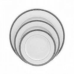 Christofle   TableTop   Dinnerware - Christofle Malmaison Platinum 5 Piece Place Setting