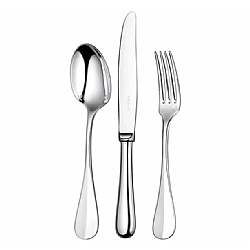 Christofle   Tabletop   Flatware - Christofle Silverplated Fidelio 5pc Place Setting