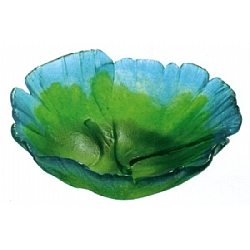 Daum   Home Decor   Bowls - Daum Ginkgo Green Small Bowl
