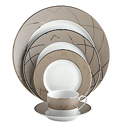 Haviland   TableTop   Dinnerware - Haviland Aurore With Arches 5 Piece Place Setting