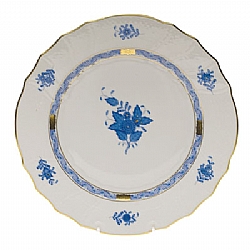 Herend   TableTop   Dinnerware - Herend Chinese Bouquet Blue 5pc Place Setting