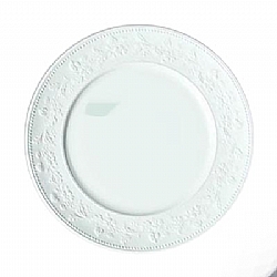 JL Coquet   Tabletop   Dinnerware - JL Coquet Georgia White 5pc Place Setting