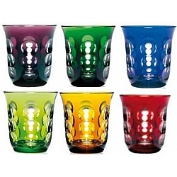 Christofle   TableTop   Drinkware - Christofle Kawali Colored Goblet