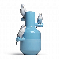 Lladro   Home Decor   Vases - Lladro Parrot Parade Vase