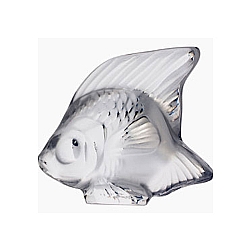 Lalique   Animals   Aquatic Animals - Lalique Fish Clear Crystal