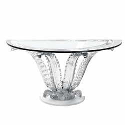 Lalique   Home Decor   Consoles - Lalique Cactus Clear Console