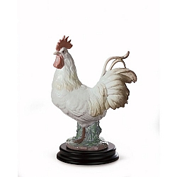 Lladro   Animals   Farm - Lladro The Rooster 8086