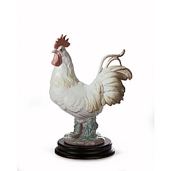 Lladro   Animals   Birds - Lladro The Rooster 8086