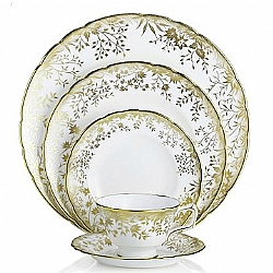 Royal Crown Derby   Tabletop   Dinnerware - Royal Crown Derby Arboretum 5 Piece Place Setting