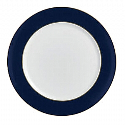 Royal Crown Derby   Tabletop   Dinnerware - Royal Crown Derby Cobalt Service Plate