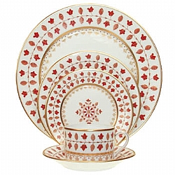 Robert Haviland   TableTop   Dinnerware - Robert Haviland Matignon Rust 5 Piece Place Setting