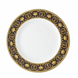 Versace   TableTop   Dinnerware - Versace I Love Baroque Nero Dinner Plate