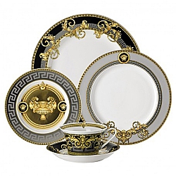 Versace   Tabletop   Dinnerware - Versace Prestige Gala 5 piece Place setting