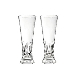 Waterford   Dining   Barware - Waterford Crystal Lismore Pilsner Pair