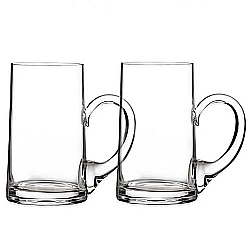 Waterford   TableTop   Drinkware - Waterford Crystal Elegance Beer Mugs Pair