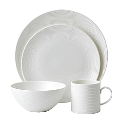 Wedgwood   TableTop   Dinnerware - WEDGWOOD GIO 4 PIECE PLACE SETTING