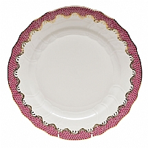 Herend   Tabletop   Dinnerware - Herend Fishscale Raspberry 5pc Place Setting