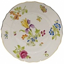 Herend   Tabletop   Dinnerware - Herend Antique Iris 5pc Place Setting