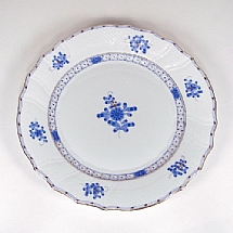Herend   Tabletop   Dinnerware - Herend Blue Garden 5pc Place Setting