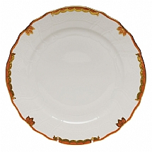 Herend   Tabletop   Dinnerware - Herend Princess Victoria Rust 5pc Place Setting