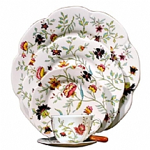 Royal Limoges   Tabletop   Dinnerware - Royal Limoges Adriana 5 piece place setting