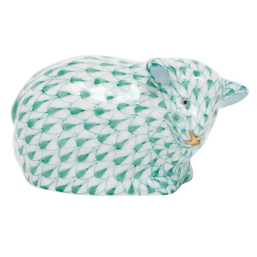 Herend Lamb Green